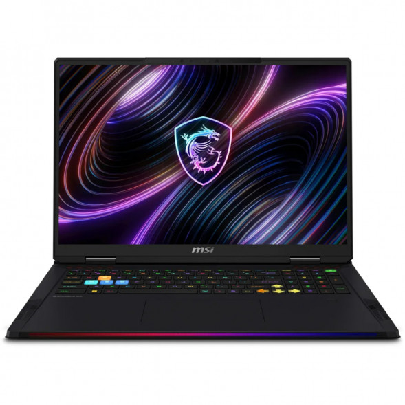 Ноутбук MSI Raider 18 Max HX A2WJ-1050RU (18&amp;quot;, IPS, Intel Core Ultra 9 290HX Plus 2.7ГГц, 24 ядра, 64ГБ DDR5, 2ТБ SSD, NVIDIA GeForce RTX 5090 - 24 ГБ, TGP 175Вт, Windows 11 Home), черный в Кургане