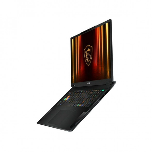Ноутбук MSI Stealth 18 HX AI A2XWHG-098XRUY (18&amp;quot;, IPS, Intel Core Ultra 9 275HX 2.7ГГц, 24 ядра, 32ГБ DDR5, 1ТБ SSD, NVIDIA GeForce RTX 5070 Ti - 12 ГБ, без ОС), черный в Кургане