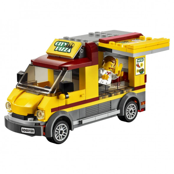 Конструктор LEGO City Great Vehicles 60150 Фургон-пиццерия в Кургане