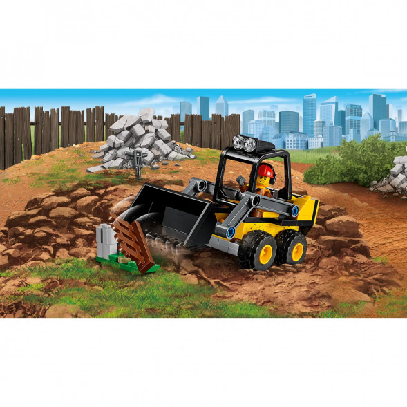 Конструктор LEGO City Great Vehicles 60219 Строительный погрузчик в Кургане