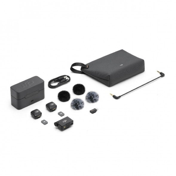 Микрофон DJI Mic Mini (2 TX + 1 RX + зарядный кейс) в Кургане