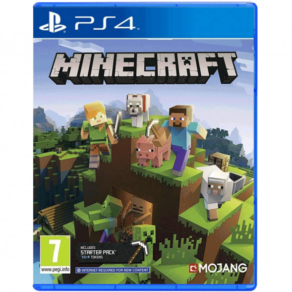 Игра Minecraft Bedrock [PS4, русская версия] в Кургане