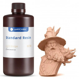 Смола для фотополимерного принтера Anycubic Standard Resin Light Beige (Бежевый)