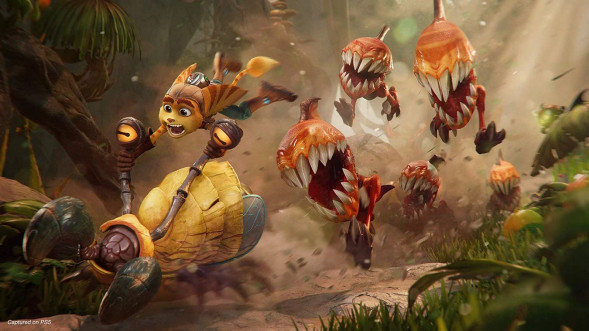 Игра Ratchet &amp;amp; Clank: Сквозь Миры [PS5, русская версия] в Кургане