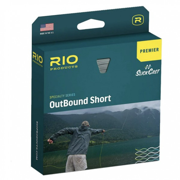 Леска RIO Premier Outbound Short WF7F/H/I, Clear/Moss/Ivory в Кургане