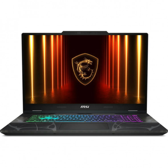 Ноутбук MSI Cyborg 17 B2RWEKG-279XRU (17.3&amp;quot;, IPS, Intel Core 7 240H 2.5ГГц, 10 ядер, 16ГБ DDR5, 1ТБ SSD, NVIDIA GeForce RTX 5050 - 8 ГБ, без ОС), черный в Кургане
