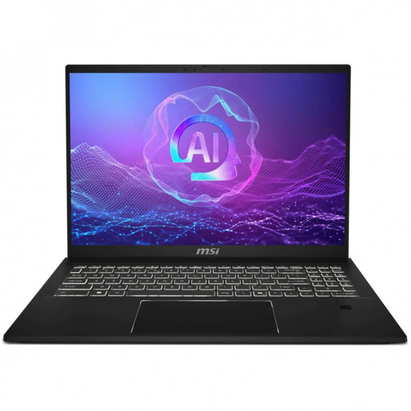 Ноутбук трансформер MSI Summit 16 AI Evo A2HMTG-057RU (16&amp;quot;, IPS, Intel Core Ultra 7 255H 2ГГц, 16 ядер, 16ГБ LPDDR5, 1ТБ SSD, Intel Arc 140T, Windows 11 Home), черный в Кургане