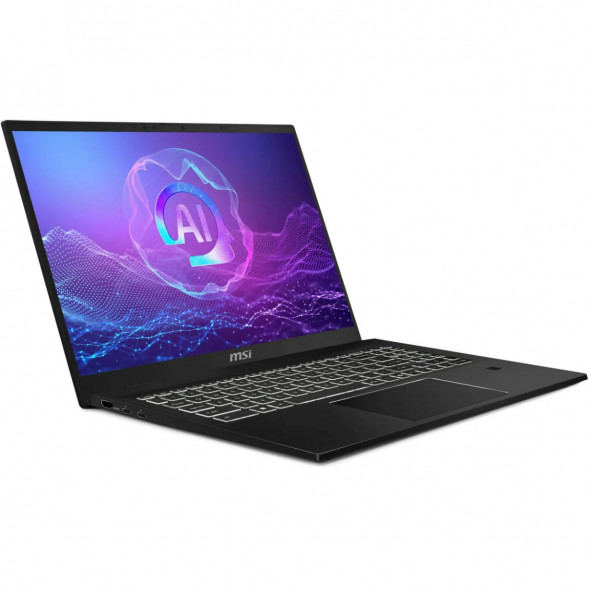 Ноутбук трансформер MSI Summit 16 AI Evo A2HMTG-057RU (16&amp;quot;, IPS, Intel Core Ultra 7 255H 2ГГц, 16 ядер, 16ГБ LPDDR5, 1ТБ SSD, Intel Arc 140T, Windows 11 Home), черный в Кургане