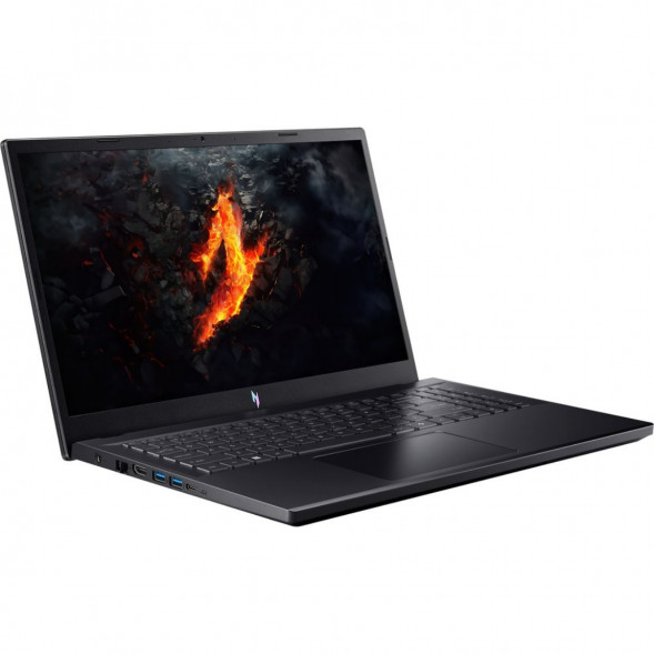 Ноутбук Acer Nitro V 15 ANV15-52-92DD (15.6&amp;quot;, IPS, Intel Core i9 13900H 2.6ГГц, 14 ядер, 16ГБ DDR5, 512ГБ SSD, NVIDIA GeForce RTX 5060 - 8 ГБ, без ОС), черный в Кургане