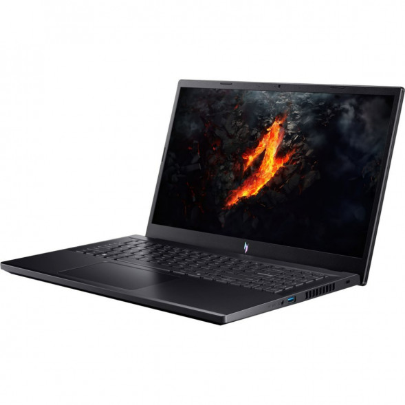 Ноутбук Acer Nitro V 15 ANV15-52-92DD (15.6&amp;quot;, IPS, Intel Core i9 13900H 2.6ГГц, 14 ядер, 16ГБ DDR5, 512ГБ SSD, NVIDIA GeForce RTX 5060 - 8 ГБ, без ОС), черный в Кургане